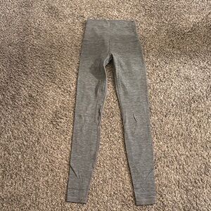 Heather Grey Lululemon Leggings 28”